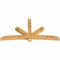 Ekena Millwork Alberta Rough Sawn Timber Gable Bracket, Western Red Cedar, 108"W x 54"H x 6"D x 6"F, 12/12 Pitch GBW108X54X0606ALB00RWR - alternate 2